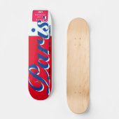 JMT PARIS PARIS 7 Pont Skateboard 3/4" (Recto)