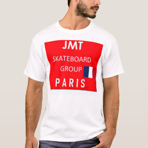 JMT PARIS SK8 T-Shirt Basique Homme