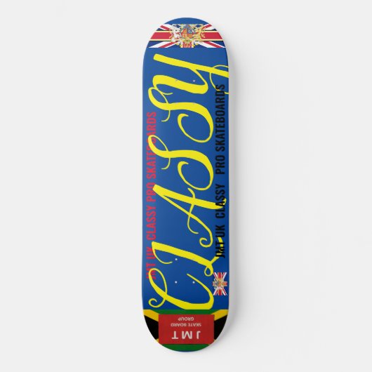JMT UK CLASSY 8 1/4" Skateboard Deck (Voorkant)