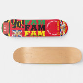 JMT UK FAM 8 1/4" Skateboard Deck (Horizontaal)