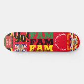 JMT UK FAM 8 1/4" Skateboard Deck (Horizontaal)