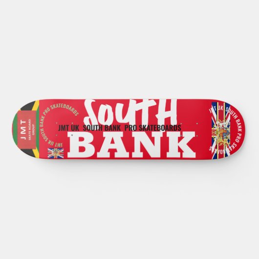 JMT UK SOUTH BANK 8 1/4" Skateboard Deck (Horizontaal)