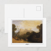 JMW Turner #10-3 - Carte postale d'art (Devant / Derrière)