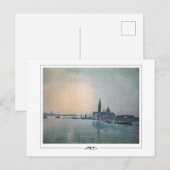 JMW Turner #117-3 - Carte postale d'art (Devant / Derrière)