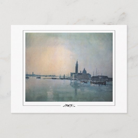 JMW Turner #117-3 - Carte postale d'art (Devant)