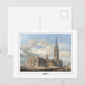 JMW Turner #12-3 - Carte postale d'art (Devant / Derrière)