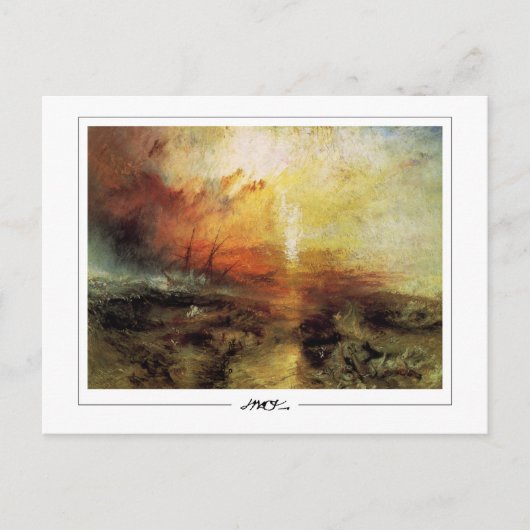JMW Turner #133-2 - Carte postale Art (Devant)