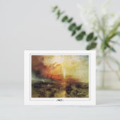 JMW Turner #133-2 - Carte postale d'art (Debout devant)