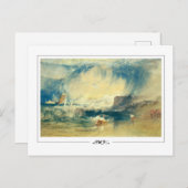 JMW Turner #141-3 - Carte postale Art (Devant / Derrière)