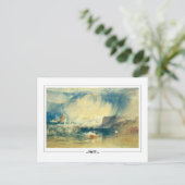 JMW Turner #141-3 - Carte postale d'art (Debout devant)
