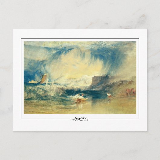 JMW Turner #141-3 - Carte postale d'art (Devant)