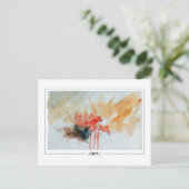 JMW Turner #151 - Carte postale Art (Debout devant)