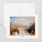 JMW Turner #15-3 - Carte postale d'art (Devant / Derrière)