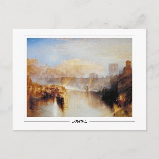 JMW Turner #15-3 - Carte postale d'art (Devant)