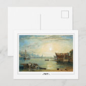 JMW Turner #18-2 - Carte postale d'art (Devant / Derrière)