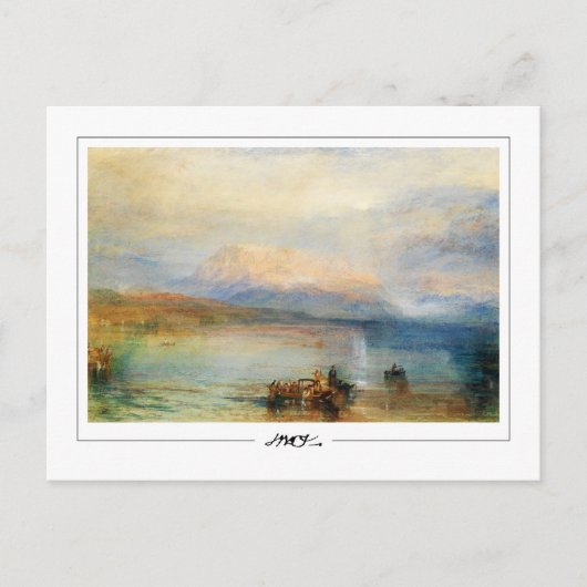 JMW Turner #18-3 - Carte postale d'art (Devant)
