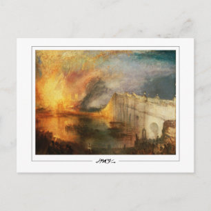 JMW Turner #19-3 - Carte postale d'art
