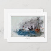 JMW Turner #230 - Carte postale Art (Devant / Derrière)