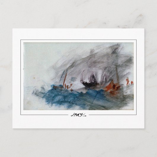 JMW Turner #230 - Carte postale Art (Devant)