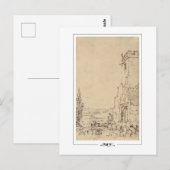 JMW Turner #233 - Carte postale d'art (Devant / Derrière)