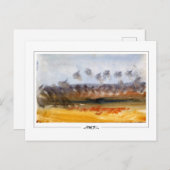 JMW Turner #246 - Carte postale d'art (Devant / Derrière)