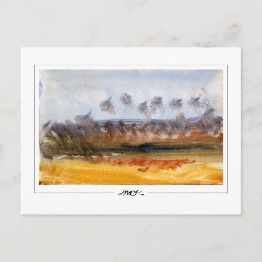 JMW Turner #246 - Carte postale d'art (Devant)