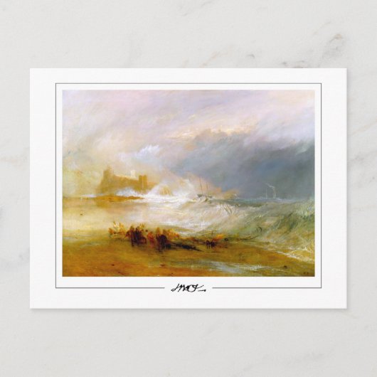 JMW Turner #24-3 - Carte postale d'art (Devant)