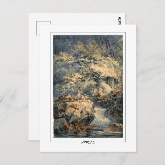 JMW Turner #251-3 - Carte postale Art (Devant / Derrière)