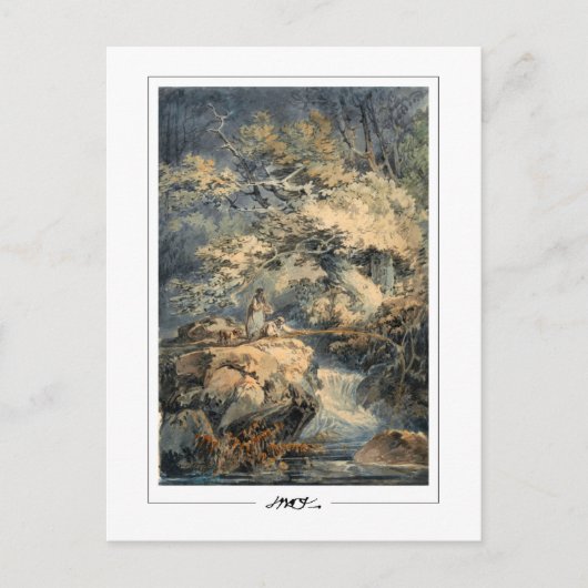 JMW Turner #251-3 - Carte postale d'art (Devant)