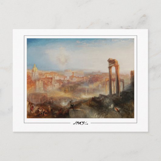 JMW Turner #26-2 - Carte postale Art (Devant)