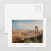 JMW Turner #26-2 - Carte postale d'art (Devant / Derrière)