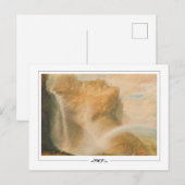 JMW Turner #29 - Carte postale d'art (Devant / Derrière)