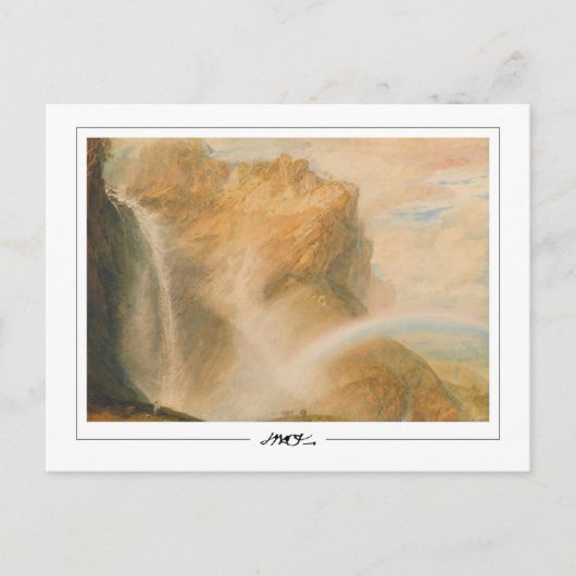 JMW Turner #29 - Carte postale d'art (Devant)