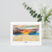 JMW Turner #326 - Carte postale d'art (Debout devant)