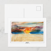JMW Turner #326 - Carte postale d'art (Devant / Derrière)