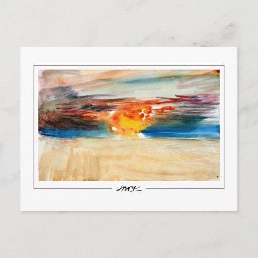 JMW Turner #326 - Carte postale d'art (Devant)