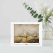 JMW Turner #32 - Carte postale d'art (Debout devant)