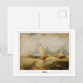 JMW Turner #32 - Carte postale d'art (Devant / Derrière)