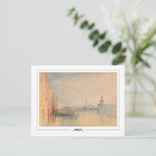 JMW Turner #33-2 - Carte postale Art (Debout devant)