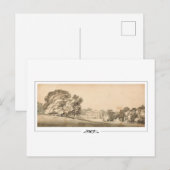 JMW Turner #365 - Carte postale d'art fin (Devant / Derrière)