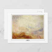 JMW Turner #36-2 - Carte postale Art (Devant / Derrière)