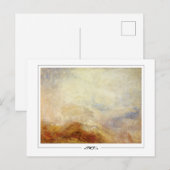 JMW Turner #36-2 - Carte postale d'art (Devant / Derrière)