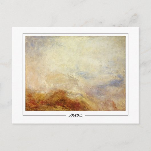 JMW Turner #36-2 - Carte postale d'art (Devant)