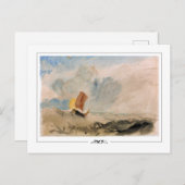 JMW Turner #393 - Carte postale Art (Devant / Derrière)