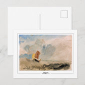 JMW Turner #393 - Carte postale d'art fin (Devant / Derrière)