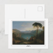 JMW Turner #39 - Carte postale d'art (Devant / Derrière)