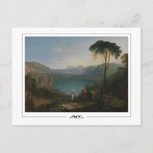 JMW Turner #39 - Carte postale d'art (Devant)