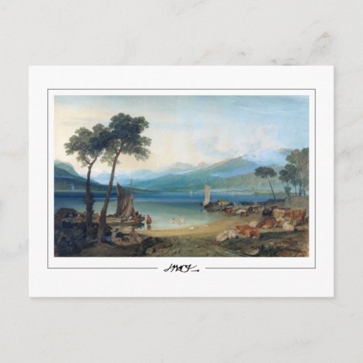 JMW Turner #41-2 - Carte postale d'art (Devant)