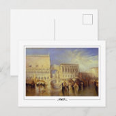 JMW Turner #42 - Carte postale d'art (Devant / Derrière)