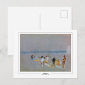 JMW Turner #46 - Carte postale d'art fin (Devant / Derrière)